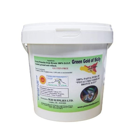 100% Pure Pistachio Paste Bronte 1 Kg